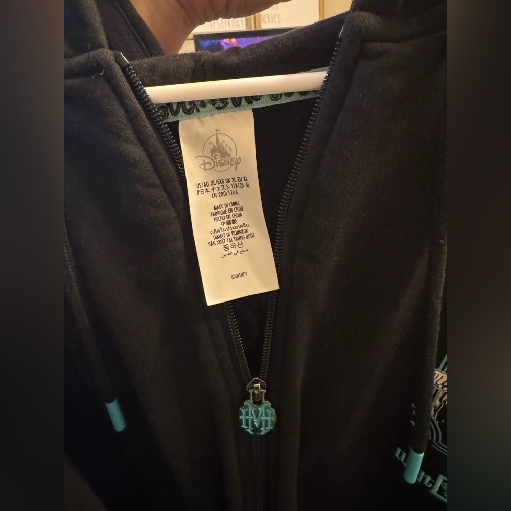 Walt Disney World Haunted Mansion zip up - Picture 3 of 3